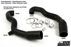 ท่อไอดี do88 สำหรับ Porsche 997.1 TT/GT2 2007-09