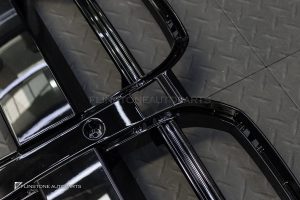 กระจังหน้า สำหรับ BMW M3 G80-M4 G82 ทรง CSL สีดำเงา