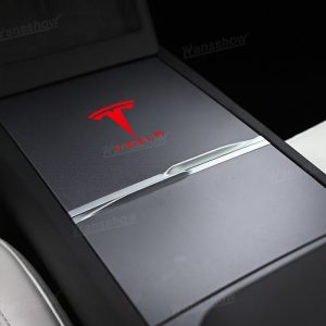 กล่องเก็บของในรถ คอนโซลกลาง Hansshow Tesla Model Y Juniper Highland (STICKER VINYL WRAP)