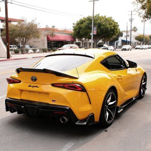 ชิ้นส่วนคาร์บอน กันชน Hansshow TOYOTA Supra