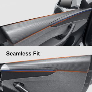 ชิ้นส่วนคาร์บอน ประตู Hansshow Tesla Model Y Juniper (OVERSIZED EXTENDED OVERLAYS)