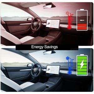 ม่านบังแดด หลังคากระจก Hansshow Tesla Model 3