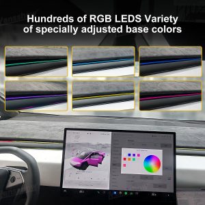 ไฟแอมเบียนต์ Hansshow Tesla Cybertruck (DETECTION STREAMER BLIND)