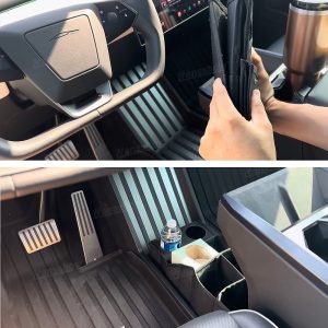 กล่องเก็บของในรถ คอนโซลกลาง Hansshow Tesla Cybertruck (COMPARTMENTS OXFORD CLOTH)