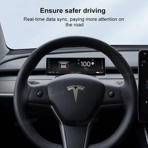 จอแสดงผลหน้าคนขับ คอนโซลหน้า Hansshow Tesla Model 3 Highland (HEAD UP)