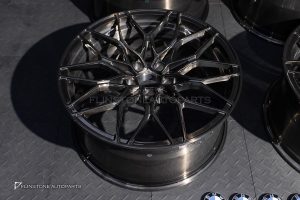 ล้อ Custom Forged BMW X5 F15 5-120 ขนาด 21 ลาย 1000m สี Brushed Black