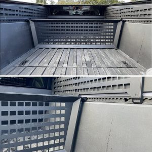 พรมปูพื้น ท้ายรถ Hansshow Tesla Cybertruck (WATERPROOF DIVIDER PICKUP)