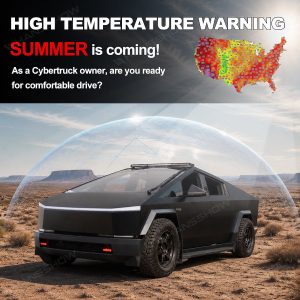 ม่านบังแดด หลังคากระจก Hansshow Tesla Cybertruck (SHADE STYLE SUN) (แบบที่ 2)
