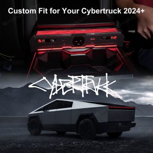 ไฟแอมเบียนต์ คอนโซลกลาง Hansshow Tesla Cybertruck (RETRACTABLE MULTI-PORT CHARGING)