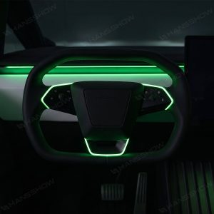 ไฟแอมเบียนต์ พวงมาลัย Hansshow Tesla Cybertruck