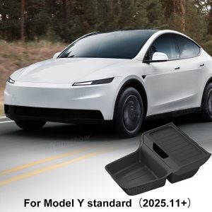 กล่องเก็บของในรถ คอนโซลกลาง Hansshow Tesla Model Y Juniper (UNDER TRAY BOX)