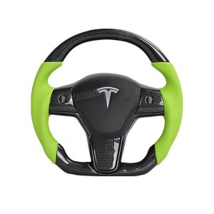 พวงมาลัย พวงมาลัย Hansshow Tesla Model Y (GREEN)