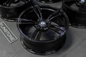 ล้อ Custom forged สำหรับ BMW F10 Series 5 สีดำเงา ขอบ 20 5-120
