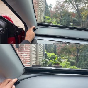 ม่านบังแดด กระจกหน้า Hansshow Tesla Model Y Juniper (AUTO-LIFT ELECTRIC STANDARD)