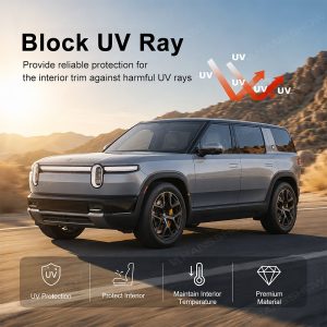 ม่านบังแดด หลังคากระจก Hansshow Rivian R1T/R1S