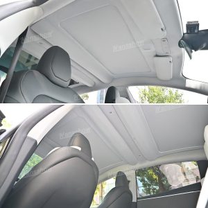ม่านบังแดด หลังคากระจก Hansshow Tesla Model 3 (แบบที่ 2)