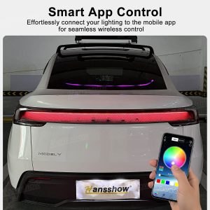 ไฟแอมเบียนต์ กระจกหลัง Hansshow Tesla Model Y Juniper