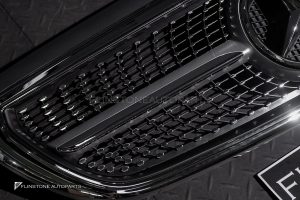 กระจังหน้า Mercedes Benz สำหรับ W213 E-Class ทรง Diamond สำหรับรถ exclusive สีโครเมี่ยม