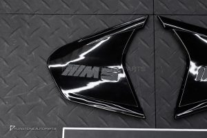 ฝาครอบกระจกบานหลังสุด BMW G60 Series 5 ลาย M5 สีดำเงา