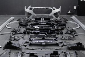 ชุดแต่งรอบคับ สำหรับ BMW X5 G05 LCI ทรง X5M