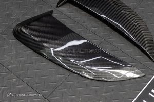 ช่องลมประตูข้าง Carbon Fiber สำหรับ Porsche 718 Cayman-Boxster ทรง GT4