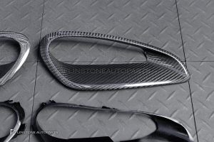 ช่องลม turbo s Carbon fiber สำหรับ Porsche 992 Carrera