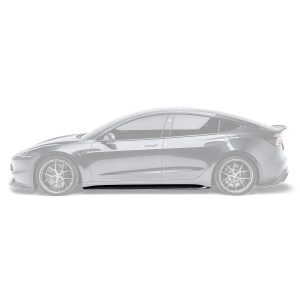 สเกิร์ตข้าง Carbon Fiber Tesla Model 3 (Highland) ADRO แท้