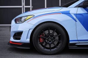 สเกิร์ตข้าง Carbon Fiber Hyundai Veloster N (V1) ADRO แท้