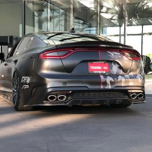 สปอยเลอร์ท้าย Carbon Fiber Kia Stinger (V2) ADRO แท้