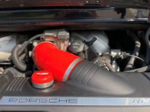 ท่อไอดี do88 สีน้ำเงิน สำหรับ Porsche 996 & 997 Carrera C2 C4