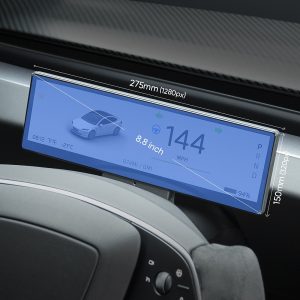 จอแสดงผลหน้าคนขับ คอนโซลหน้า Hansshow Tesla Model 3 Highland