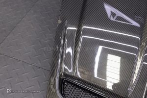 ฝากระโปรง Carbon Fiber สำหรับ Porsche 992 Carrera ทรง TECHART