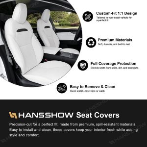 อุปกรณ์เบาะ Hansshow Tesla Model Y Juniper Plaid (PROTECTOR INTERIOR PREMIUM)