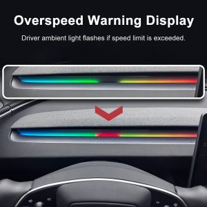 ไฟแอมเบียนต์ Hansshow Tesla Model Y Juniper Highland (CUSTOM-FIT SMART 3.0)