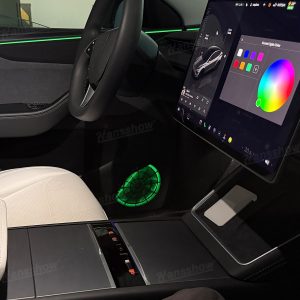 ไฟแอมเบียนต์ ประตู Hansshow Tesla Model Y Juniper Highland (SPEAKER FRONT)