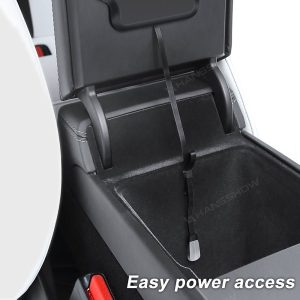 กล่องเก็บของในรถ คอนโซลกลาง Hansshow Tesla Model Y Juniper Highland (CHARGING 120W DOCK)