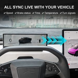 driver display dashboard Hansshow Tesla Cybertruck