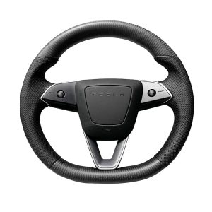 พวงมาลัย พวงมาลัย Hansshow Tesla Model 3 Highland (REPLACEMENT PERFORATED D-SHAPED)