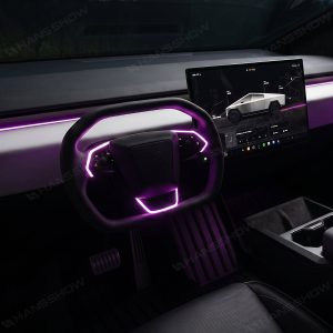 ไฟแอมเบียนต์ พวงมาลัย Hansshow Tesla Cybertruck