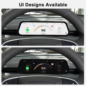 จอแสดงผลหน้าคนขับ Hansshow Tesla Model Y Juniper (INSTALLATION DISASSEMBLY 9.6-INCH)
