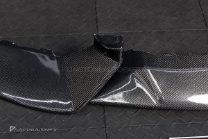 ลิ้นหน้า Carbon Fiber PORSCHE TAYCAN ทรง MANSORY