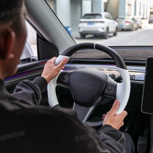 พวงมาลัย พวงมาลัย Hansshow Tesla Model Y (HANDGRIP)