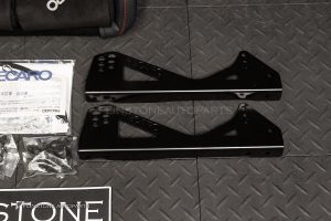 เบาะ Recaro RSS-L ASM LTD Alcantara ดำ ด้ายสีแดง พร้อมขาเบาะ และชุดน๊อต