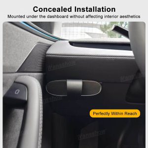 กล่องเก็บของในรถ คอนโซลหน้า Hansshow Tesla Model Y Juniper Highland