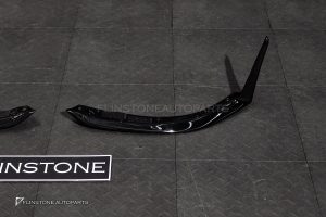 คิ้วลิ้นหน้า ซ้าย-ขวา สำหรับ C236 CLE-Class แท้ A2368856803 A2368856703 สีดำเงา