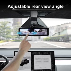กล้องติดรถยนต์ คอนโซลหน้า Hansshow Tesla Cybertruck (RECORDING STREAMING REARVIEW)