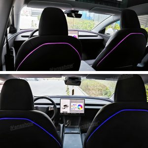 ไฟแอมเบียนต์ เบาะหลัง Hansshow Tesla Model Y Juniper (INTERIOR LIGHT BACK)