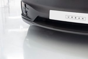 ลิ้นหน้า Carbon Fiber สำหรับ Tesla Model X ทรง URBAN