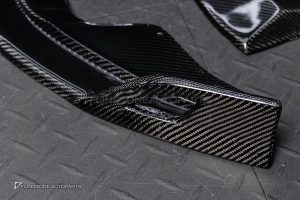 ลิ้นหน้า Carbon fiber สำหรับ G01 X3M G02 X4M LCI ทรง GTS