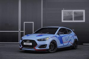 ลิ้นหน้า Carbon Fiber Hyundai Veloster N (V1) ADRO แท้